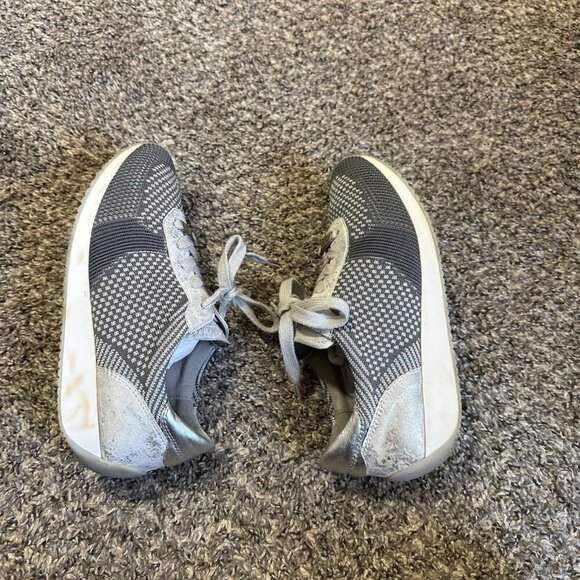 Ara Shoes Lilly Gray Knit Sneaker Walking Comfort Lace Up Fusion UK 5 US 7.5 - Picture 6 of 11